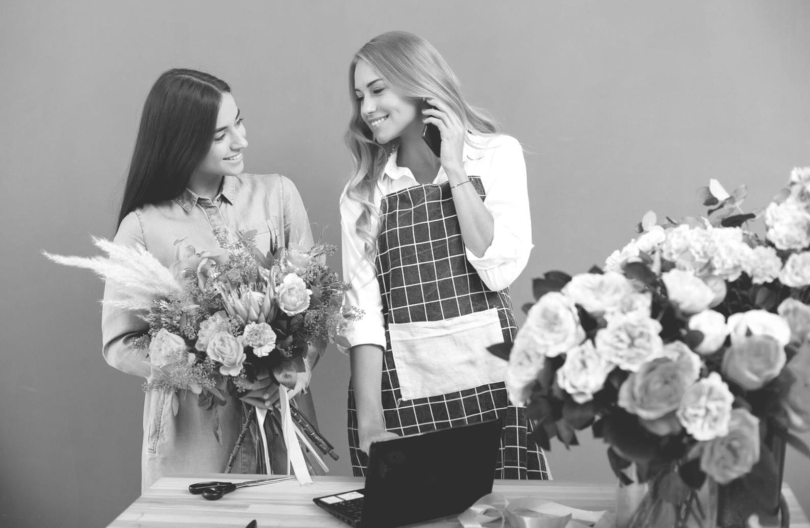 Робочий процес флориста під час навчання